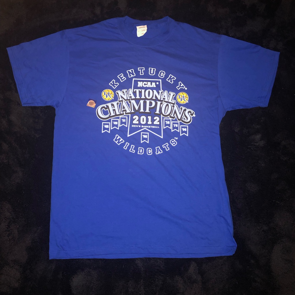 2012 Kentucky Wildcats Ncaa Championship TShirt 2012 Kentucky Wildcats Ncaa Championship TShirt